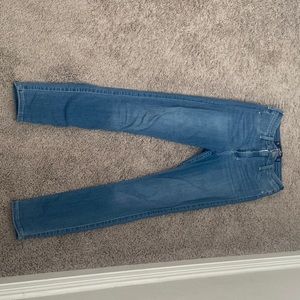 Hollister blue ultra high rise jean legging (jegging). Size 5s, w 27, L 26.